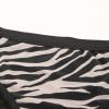 Bikini kopalke brez rokavov s potiskom zebra Necky