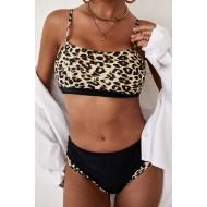 Bikini kopalke z leopardovim kontrastom Andy