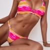 Bikini z naborki s kravato Lea