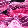 Komplet tankini brez rokavov z abstraktnim tiskom Rose