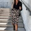 Leopard krilo z visokim pasom Anna