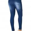 Modre denim kavbojke z vrvico Brigitte