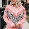 Pulover vrh s kapuco velike velikosti Heidi