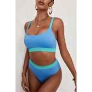 Rebraste nebesne bikini kopalke Kirsten