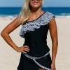 Tankini kopalke  z eno ramo Ilse