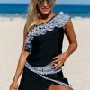 Tankini kopalke  z eno ramo Ilse