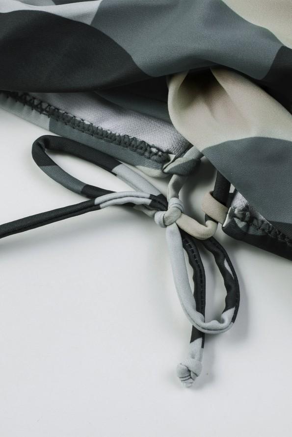 Zelene retro bikini kopalke Nina