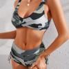 Zelene retro bikini kopalke Nina