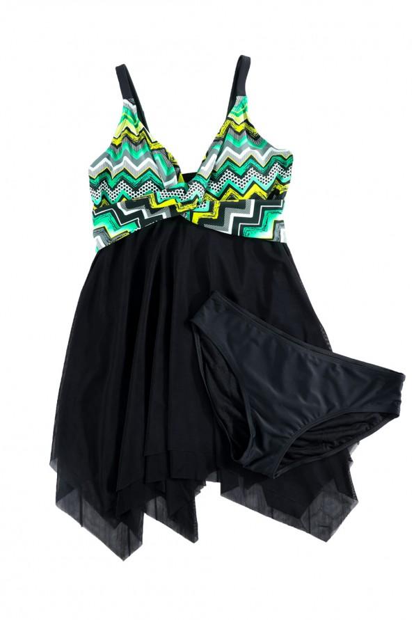 Zeleni tankini set Giselle
