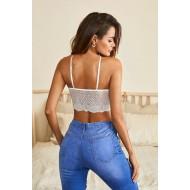 Bel čipkast push up top Kenzie