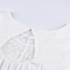 Bela tunika Gabrielle s čipko