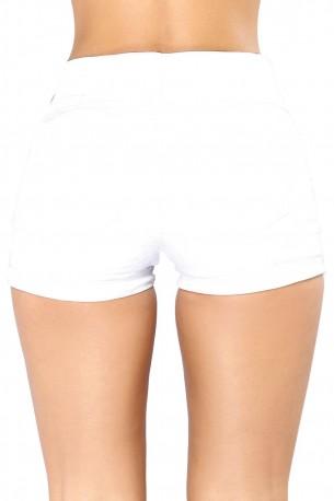 Bele denim kratke hlače Ellison