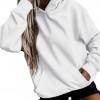 Beli pulover s kapuco Sneya