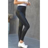 Črne sijoče pajkice Victoria z leopardjim potiskom