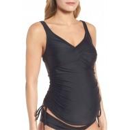 Črne tankini kopalke Milan