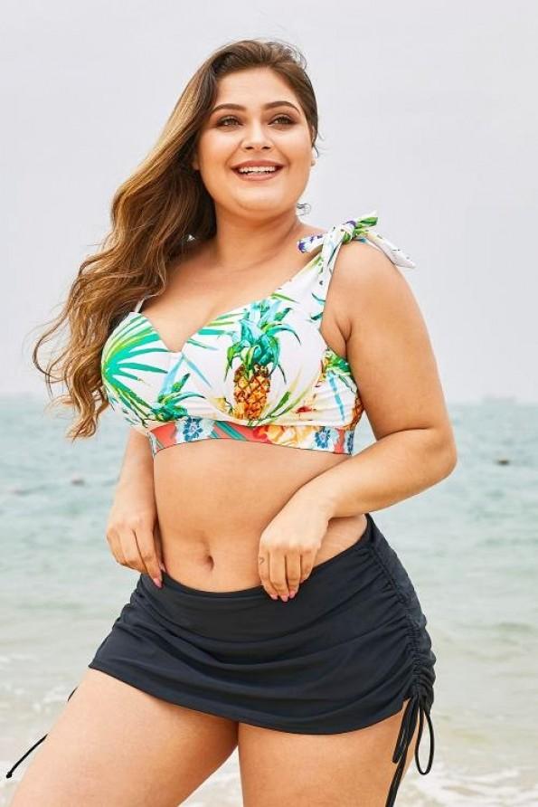 Črni spodnji del Kiara za kopanje za močnejše