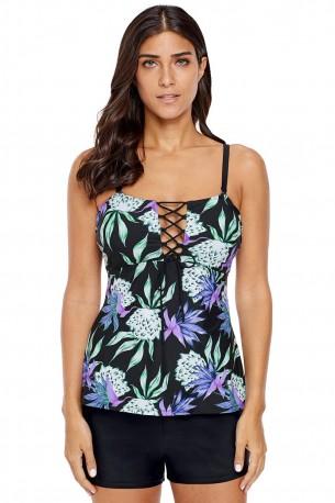 Cvetlični tankini top Madelynn