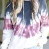Demi tie dye pulover s kapuco Zoey