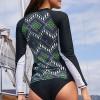 Edinstven tankini top Alayah s potiskom