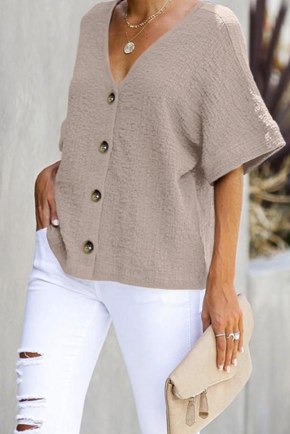 Elegantna bluza Willa marelične barve