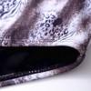 Enodelne leopadje kopalke Macie z mrežastimi trakovi