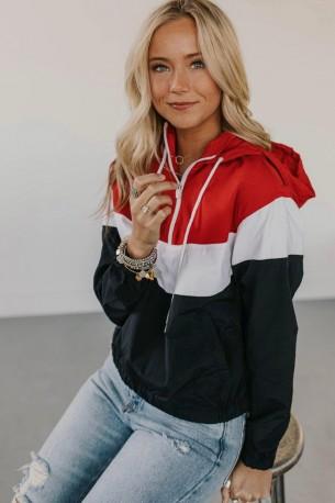 Jakna Nia kombiniranih barv