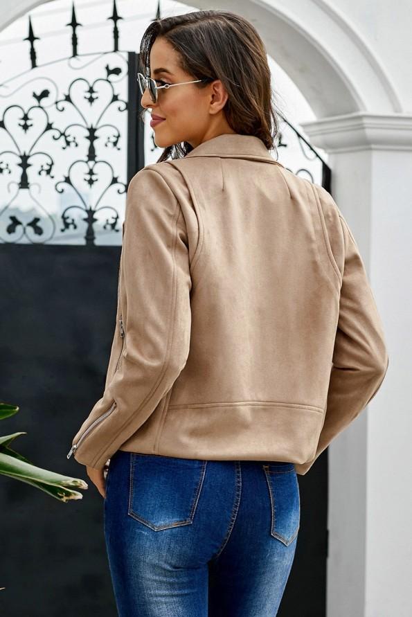 Kaki kratka jakna Shelby