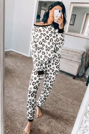 Komplet Quinn s leopardjim motivom