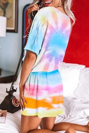 Komplet tie dye pižame Natalia