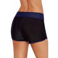 Kratke hlače za plavanje Carmen z modro obrobo