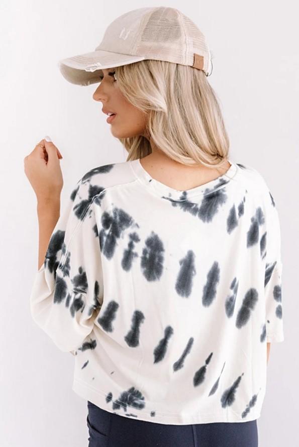 Majica tie dye top Cindy