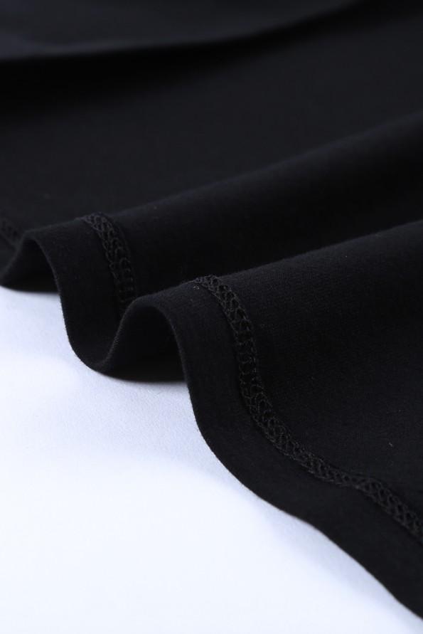 Mini obleka črna obleka brez rokavov Gelly