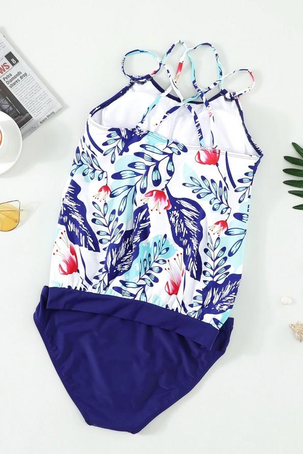 Moder cvetlični tankini Acantha