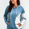 Moder prevelik pulover s kapuco Paisley