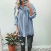 Modra prevelika denim srajca Dakota