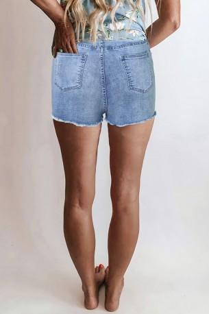 Modre denim kratke hlače Tinsley