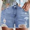 Modre denim kratke hlače Tinsley
