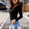 Modre jeans hlače Charlee z visokim pasom