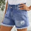 Modre jeans kratke hlače Elaina
