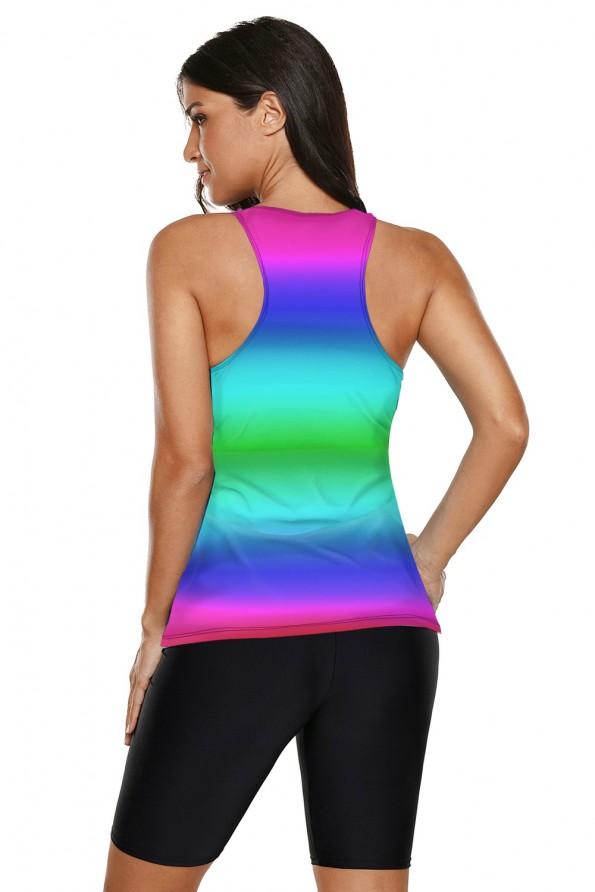 Modre ombre tankini kopalke Makenzie