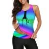 Modre ombre tankini kopalke Makenzie