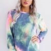 Modrikast tie dye komplet Serenity