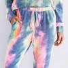 Modrikast tie dye komplet Serenity