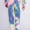 Modrikast tie dye komplet Serenity