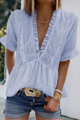 Nebesno modra bluza Carry