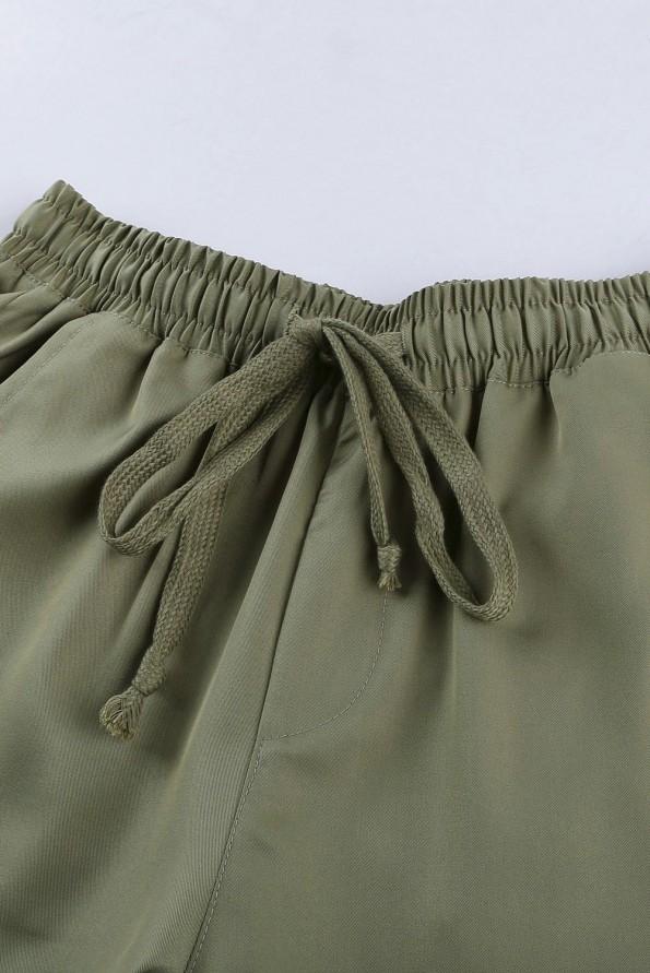 Olivno zelene jogger hlače Genesis