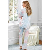 Oranžen tie dye pižama komplet Charlie