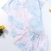 Oranžen tie dye pižama komplet Eden
