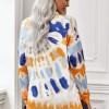 Oranžen tie dye pulover Isla