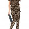 Pajac Hattie z leopardjim motivom